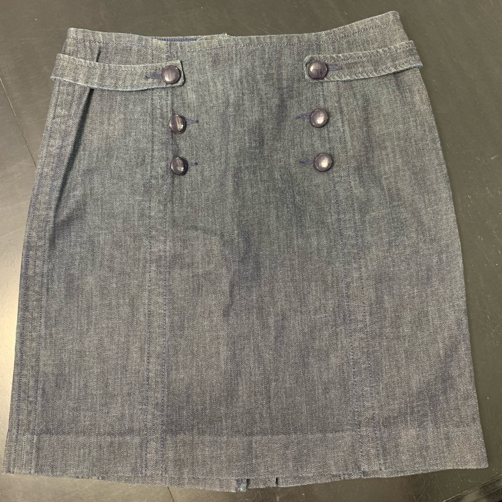 Lilly Pulitzer jean skirt
